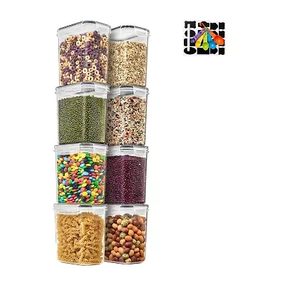 Sorbus Airtight Containers With Locking Lids, Measuring Spoons & Labels 16-pc. Food Container