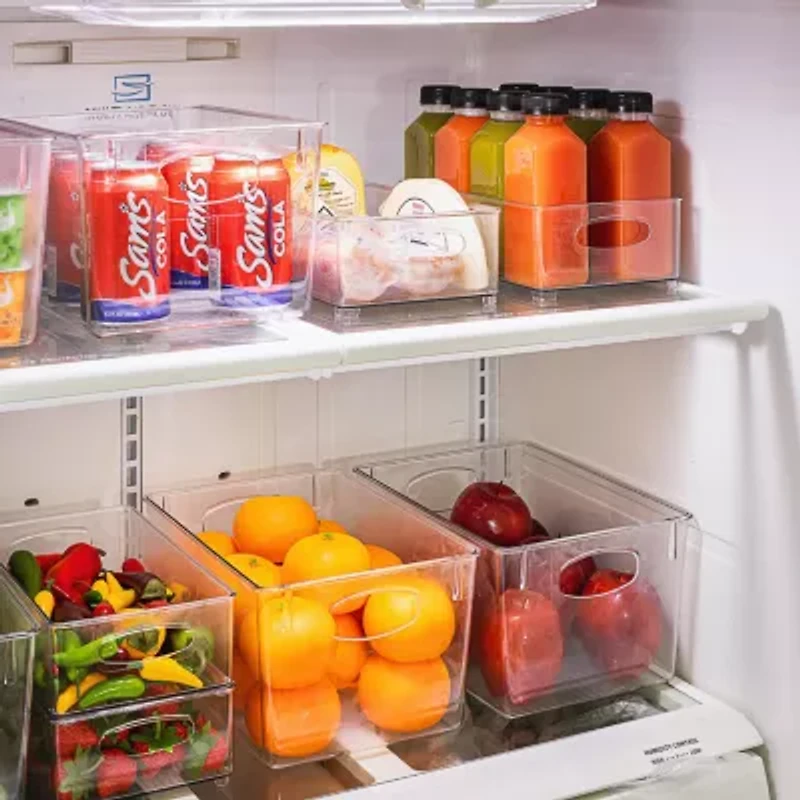 Sorbus Clear Plastic 8-pc. Storage Bin