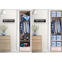 Sorbus 11" Foldable Fabric Cube Bins With Handles Storage Cube