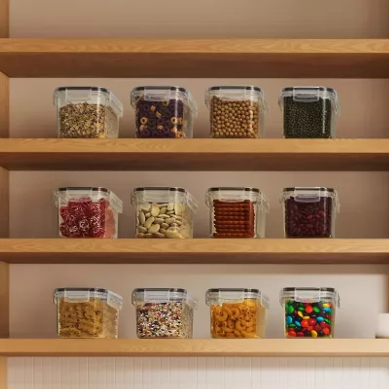 Sorbus Airtight Containers With Locking Lids, Measuring Spoons & Labels 12-pc. Food Container