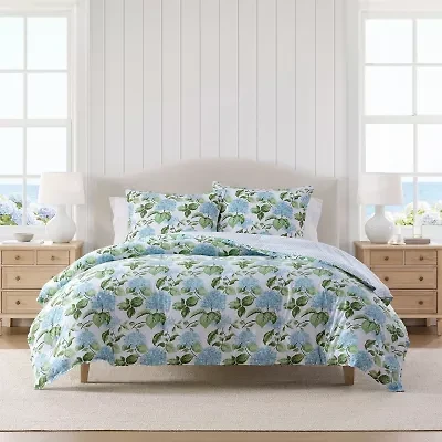 Martha Stewart Hydrangea 3-pc. Comforter Set