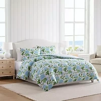 Martha Stewart Hydrangea 3-pc. Comforter Set