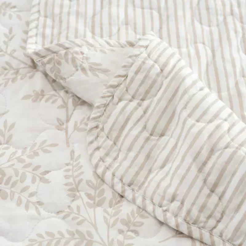 Martha Stewart Murray Leaves 3-pc. Quilt Set