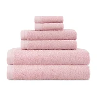 Home Expressions 6-pc. Solid Bath Towel Set