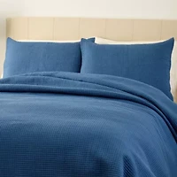 Home Expressions Geo Stitch Quilt Set