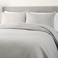 Home Expressions Geo Stitch Quilt Set