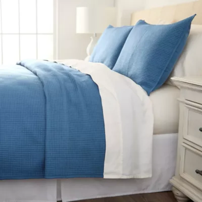 Home Expressions Geo Stitch Quilt Set