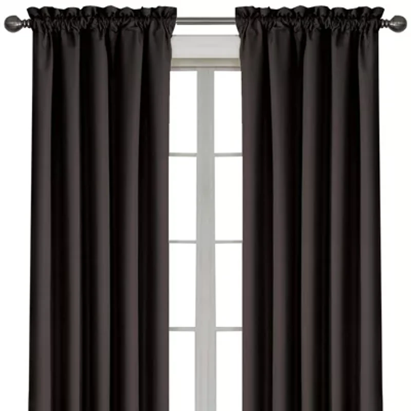 Eclipse Corin Rod Pocket Blackout Single Curtain Panel