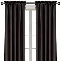 Eclipse Corin Rod Pocket Blackout Single Curtain Panel