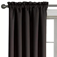 Eclipse Corin Rod Pocket Blackout Single Curtain Panel