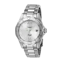 Invicta Angel Womens Silver Tone Stainless Steel Bracelet Watch 14396