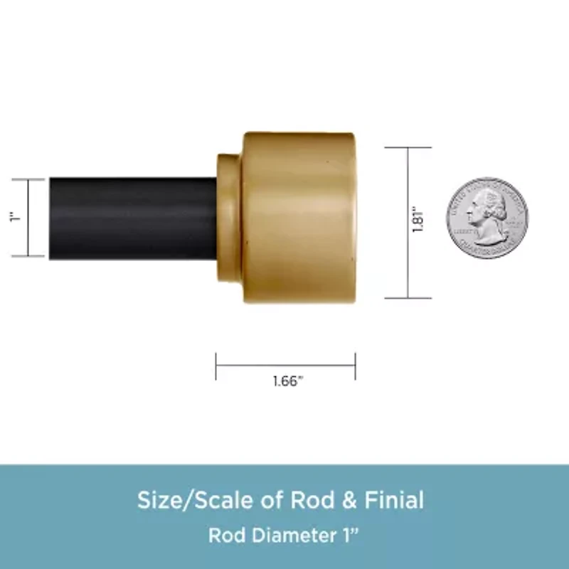 Kenney Claremont Astrid 1 Curtain Rod