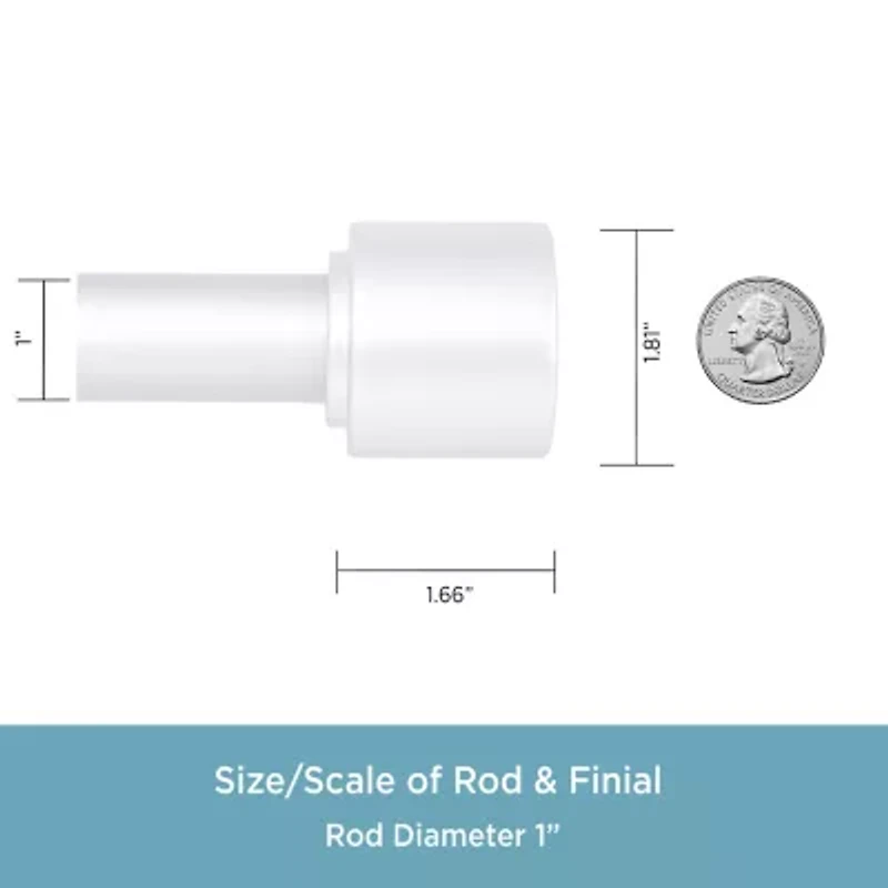 Kenney Claremont Astrid 1 Curtain Rod