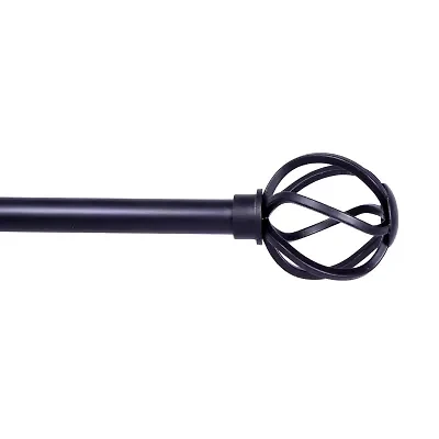 Kenney Cage 5/8 Adjustable Curtain Rod