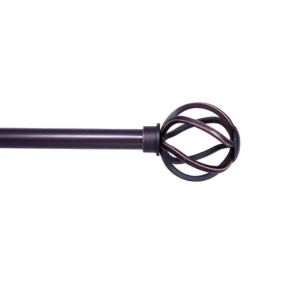 Kenney Cage 5/8 Adjustable Curtain Rod