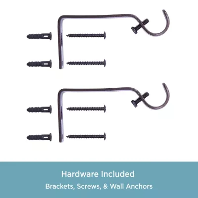 Kenney Bryce Ball 3/4 Adjustable Curtain Rod