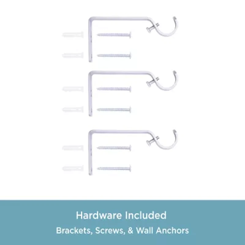 Kenney Mission Square 3/4 Adjustable Curtain Rod