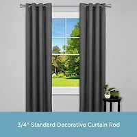 Kenney Nile Trumpet 3/4 Adjustable Curtain Rod