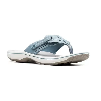 Clarks Cloudsteppers Womens Brinkley Jazz Flip-Flops