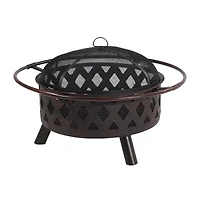 Sunnydaze Collection Portable Weather Resistant Fire Pit