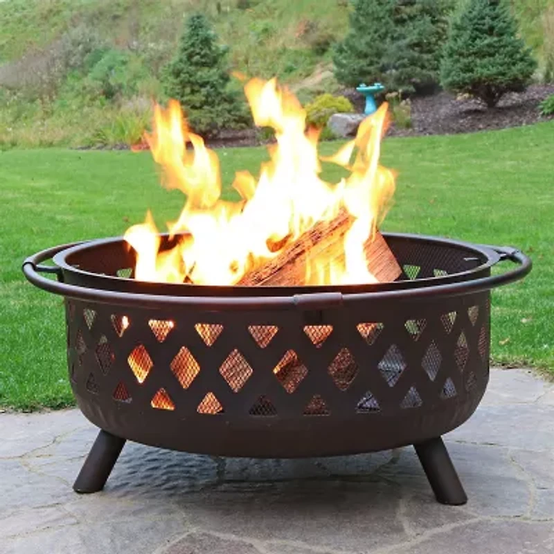 Sunnydaze Collection Portable Weather Resistant Fire Pit