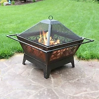 Sunnydaze Collection Portable Weather Resistant Fire Pit