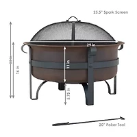 Sunnydaze Collection Fire Pit