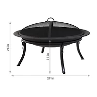 Sunnydaze Collection Portable Fire Pit