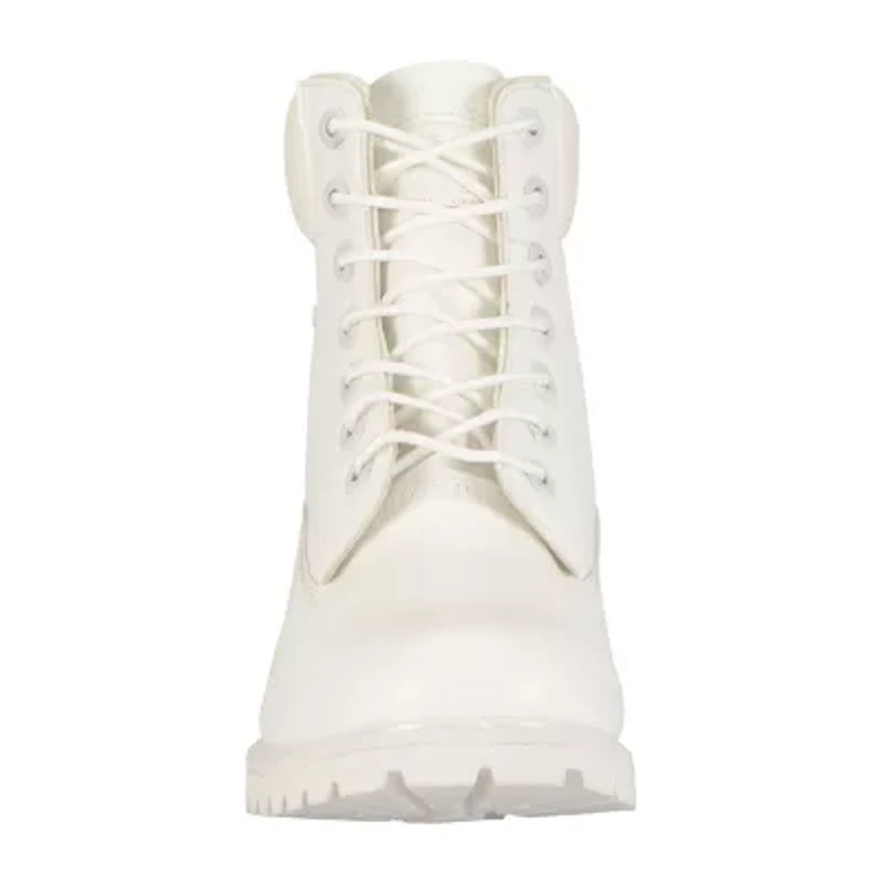 Lugz Mens Convoy Fleece Wide Block Heel Lace Up Boots