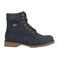 Lugz Mens Convoy Flat Heel Lace Up Boots