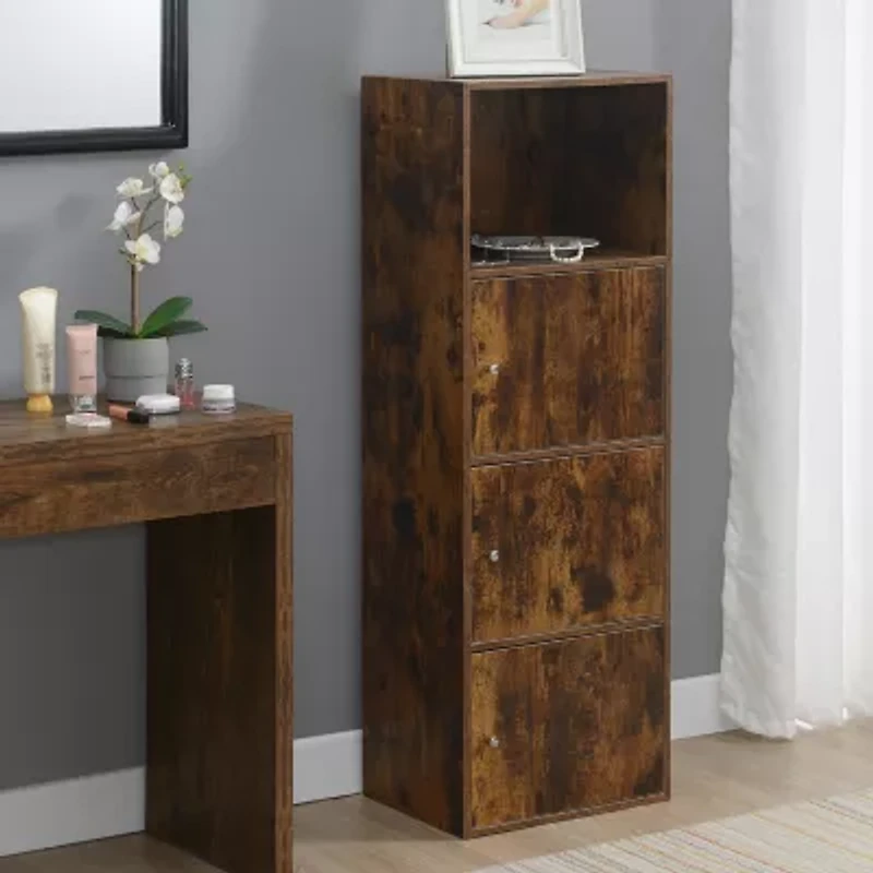Convenience Concepts Extra Storage 3 Door Cabinet