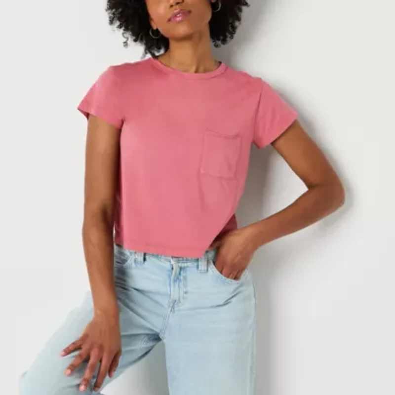 Arizona Womens Short Sleeve Juniors T-Shirt