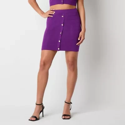 Bold Elements Womens Pencil Skirt