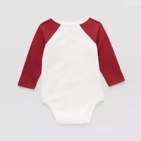 Okie Dokie Baby Boys Round Neck Long Sleeve Bodysuit