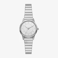 Womens Silver Tone Stainless Steel Expansion Watch Fmdjo340