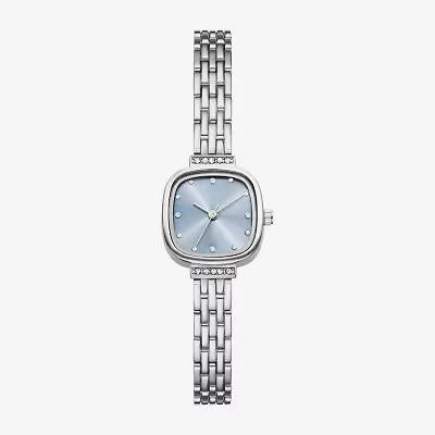 Womens Crystal Accent Silver Tone Bracelet Watch Fmdjo335