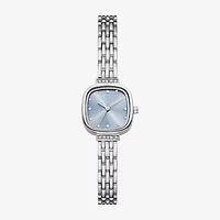 Womens Crystal Accent Silver Tone Bracelet Watch Fmdjo335