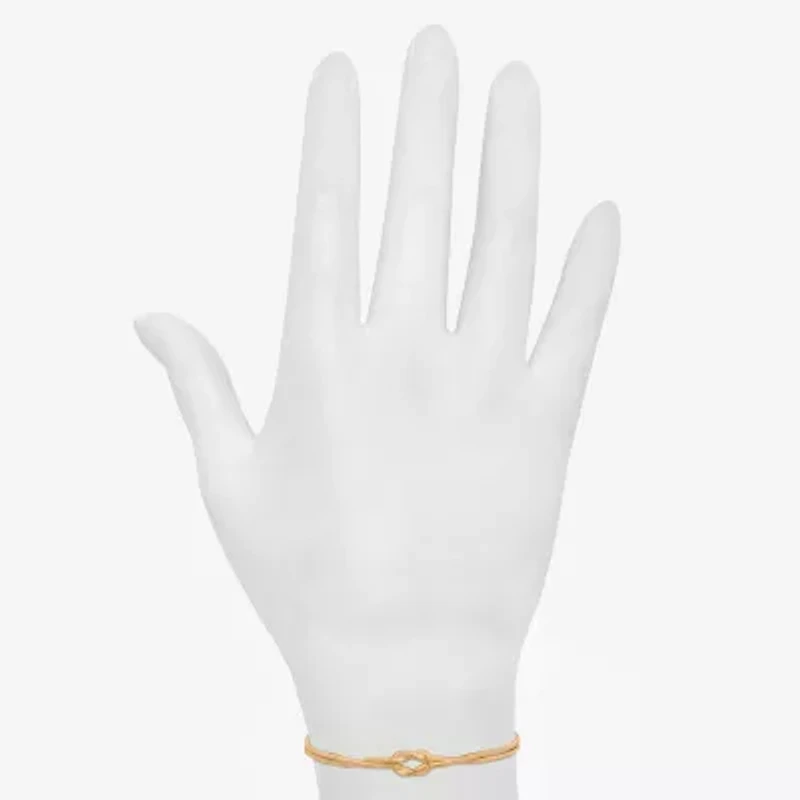 Bijoux Bar Womens Stainless Steel 7.5 Inch Solid Link Round Chain Bracelet