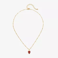 Bijoux Bar Womens 16 Inch Pendant Necklace