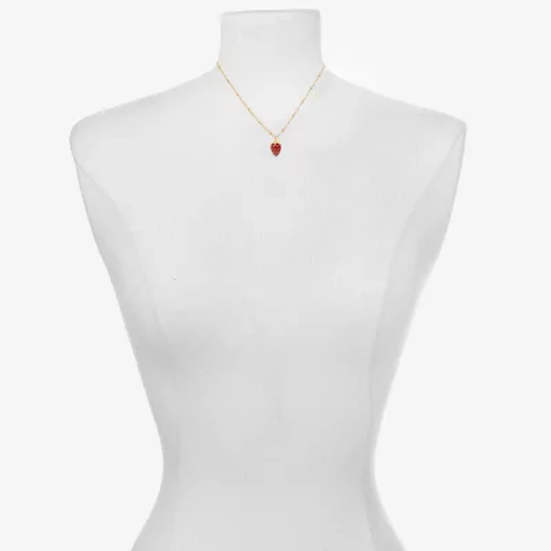 Bijoux Bar Womens 16 Inch Pendant Necklace