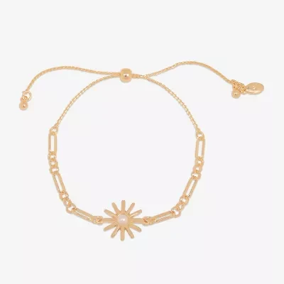 Bijoux Bar Womens Stainless Steel 7.5 Inch Solid Link Round Chain Bracelet