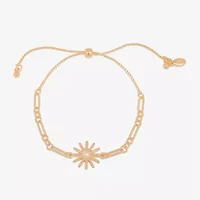 Bijoux Bar Womens Stainless Steel 7.5 Inch Solid Link Round Chain Bracelet