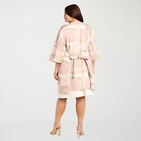 R & M Richards Womens Plus Jacket Dress
