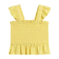 by&by girl Lemons Baby Girls 3-pc. Short Set