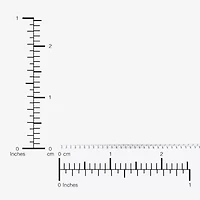 Womens 14K Gold Inch Box Chain Necklace