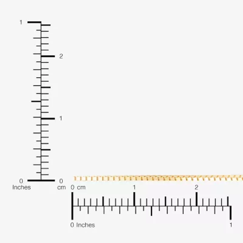 Womens 14K Gold 16 Inch Box Chain Necklace