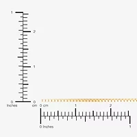 Womens 14K Gold 16 Inch Box Chain Necklace