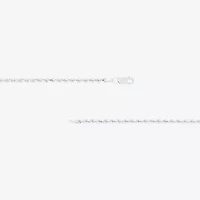 Womens 14K Gold 16 Inch Rope Chain Necklace