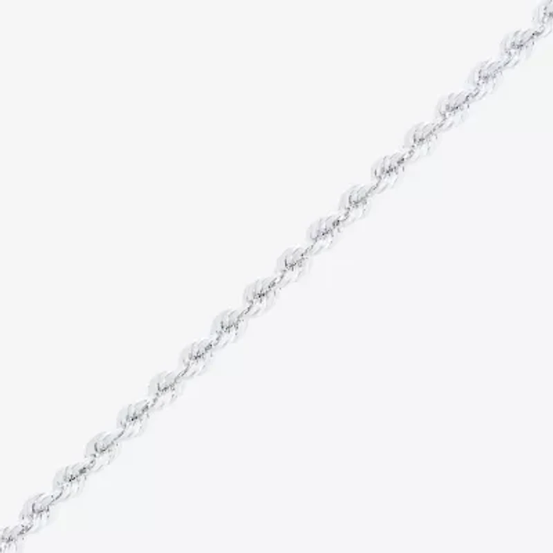 Womens 14K Gold 16 Inch Rope Chain Necklace