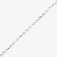Womens 14K Gold 16 Inch Rope Chain Necklace